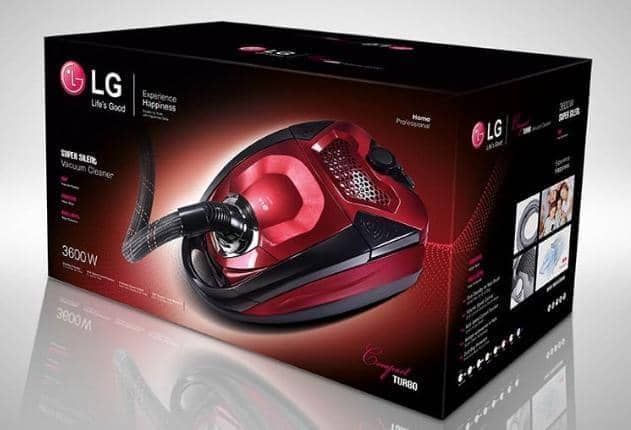 جاروبرقی الجی3600 وات (ارسال کمتراز یک روز درتهران) ارسال به تمام شهرها LG