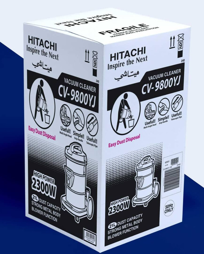 جاروبرقی 2300 وات هیتاچی مدل CV_9800 YJ