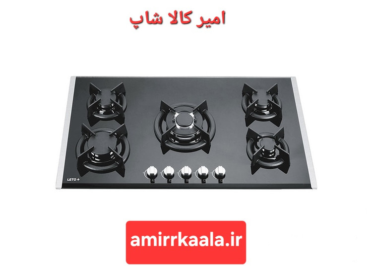 اجاق گاز صفحهای ۵ شعله LETO MAX مدل PG14D